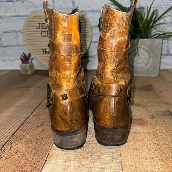 Mark Nason Rock Never Dies 67417 Brown Men’s Zip Boots Size 7 main image 8